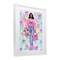 Stupell Industries Trendy Ribbon Fashion Framed Print Under Glass, design by Jess Stempel